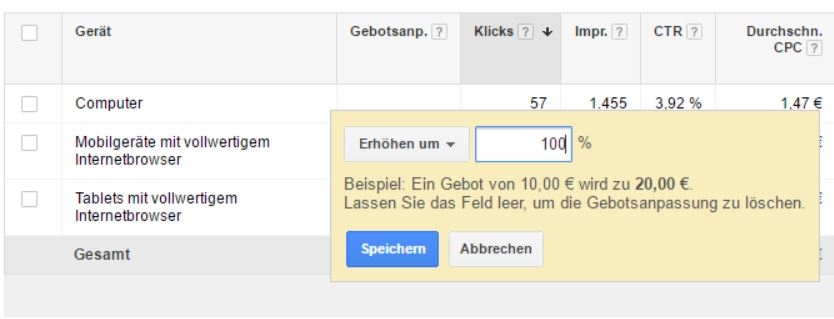 >Gebotserh&ouml;hung bei Mobilger&auml;ten