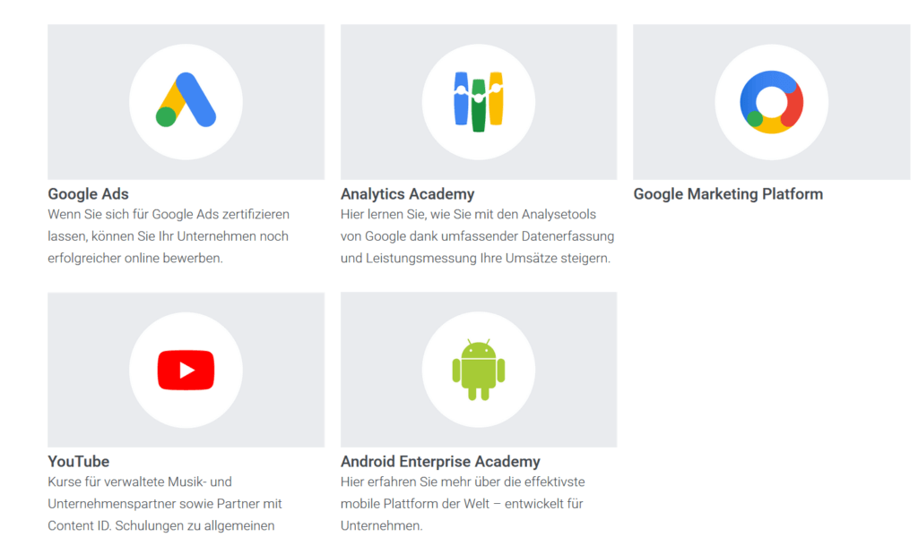 >Google Sklill Shop